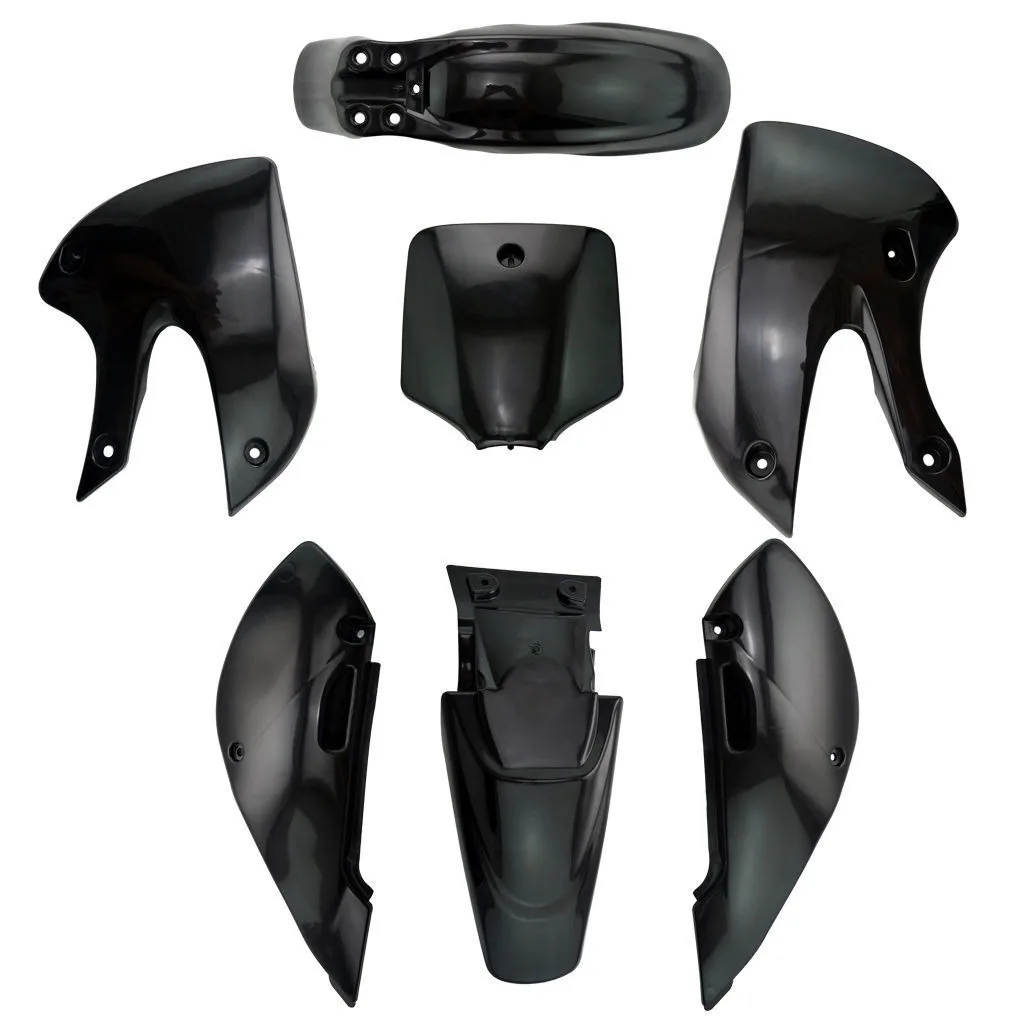 Motorcycle Plastic Fairing Full Body Cover Kits Fenders Mudguard Seat for Kawasaki KLX 110 KX65 Suzuki RM65 DRZ110 Dirt Pit Bike