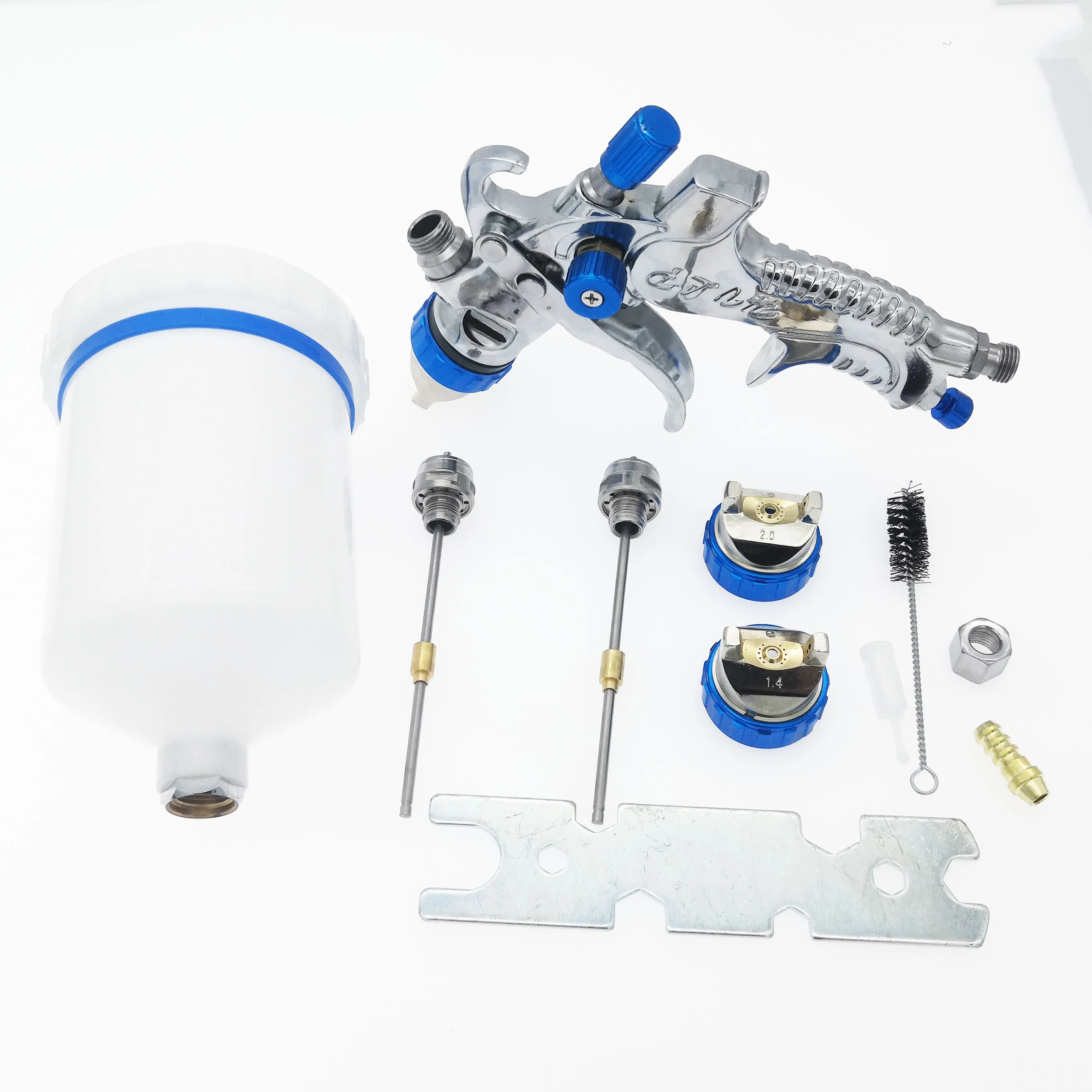 Pistola a spruzzo DAT 601 HVLP per ugello vernice auto 1.4mm 1.7mm 2.0mm