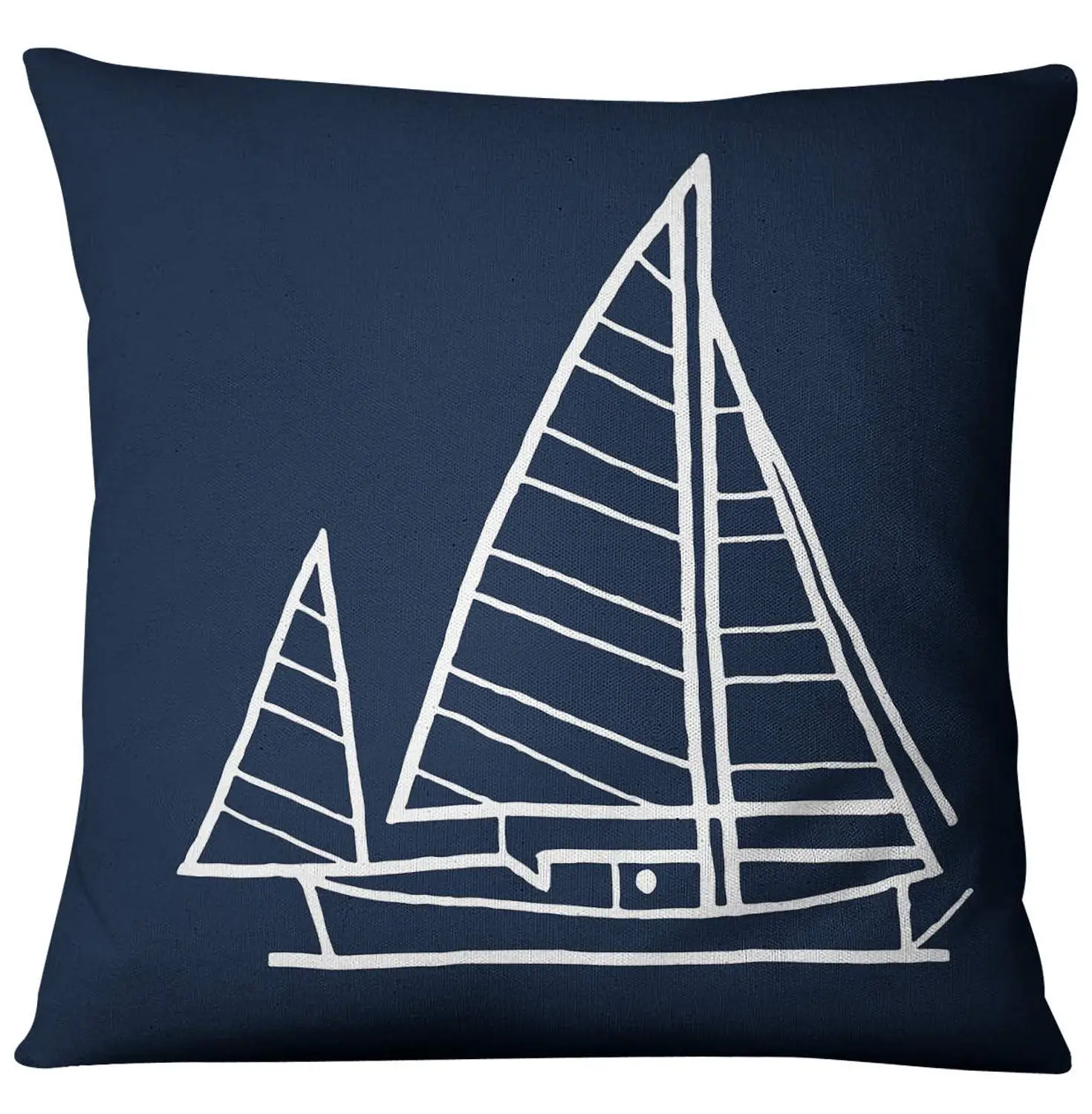 Blue Sea Compass Anchor Cushion Shell Starfish Pillows Mediterranean Throw Linen Pillowcase Home Decorative Decor Sofa Cushions