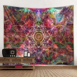 Mandala tapestry hippie tapestry bohemian style decorative tapestry bedroom dormitory decorative tapestries