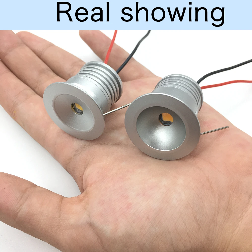 IP65 1W Mini LED Spotlight DC12V Indoor Dimmable Downlight 25MM Focos Ceiling Spot Lamp Corridor Stair Cabinet Gazebo Lighting image 2