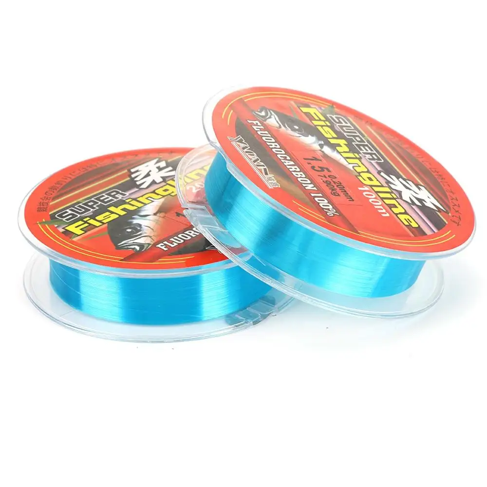 200M Nylon Fishing Line 8.6-46.2LB Fluorocarbon Coated Monofilament Fishing Leader Line Carp Fishing Wire Fishing Accessories