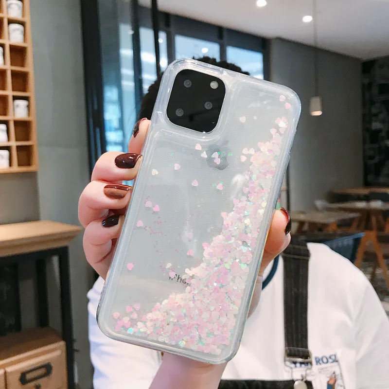 Dynamic Qicksand Glitter Liquid Case For Samsung Galaxy S20 ULTRA S10 S9 S8 Plus Note 20 10 9 8 Plus Soft TPU Silicone Cover