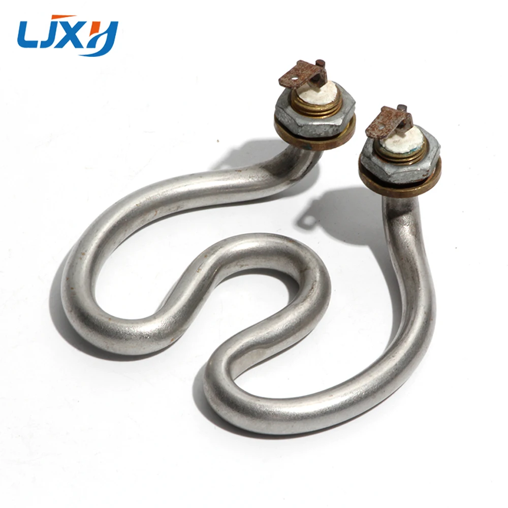 LJXH 2U Electric Heating Tube 220V 500W Horseshoe Shape Stainless Steel Heater Elements for Coffee Pot/Quick Electric Kettle