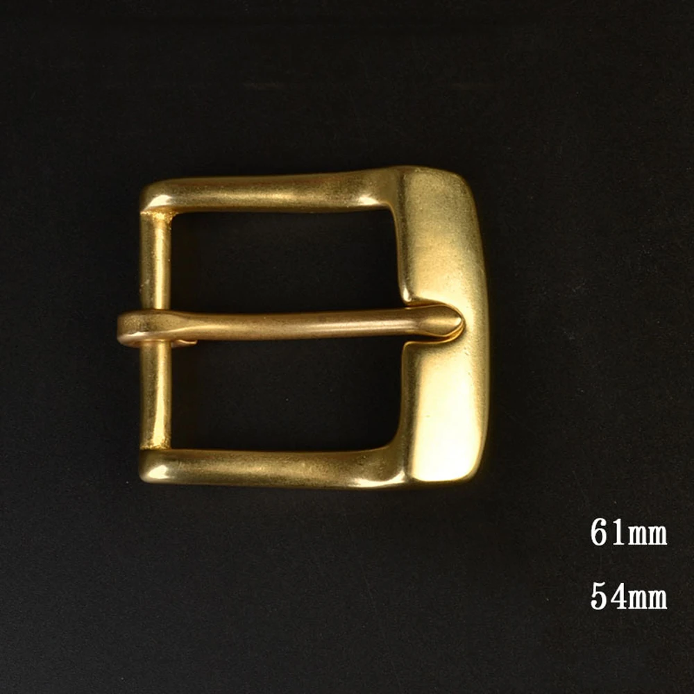 DIY 가죽 공예 40mm 내부 너비 4 디자인 단단한 황동 소재 벨트 핀 버클 3 개/몫