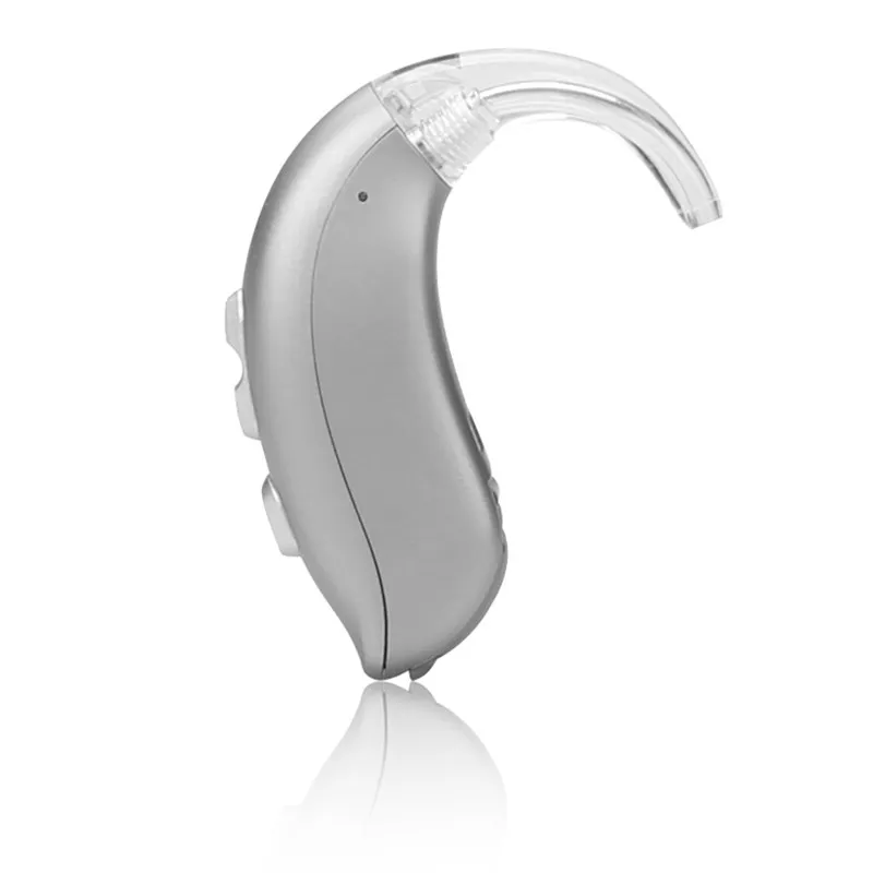 Programmable 12-Channel Digital BTE Hearing Aid Sound Amplifiers Wireless Ear Aid for Elderly Moderate to Severe Loss MY-16