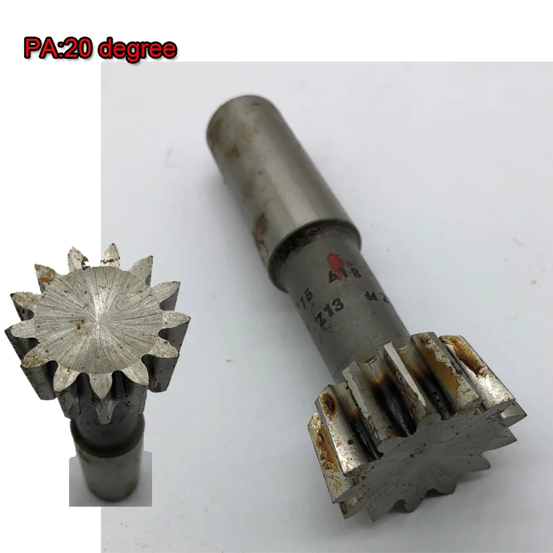 Livter HSS module taper shank gear shaper cutter D25 pressure angle 20 degree involute cutter M1 - M4