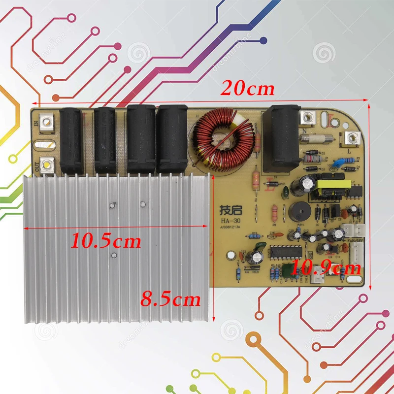 3500W induction cooker universal board circuit board repair board universal version control board modification board accessories