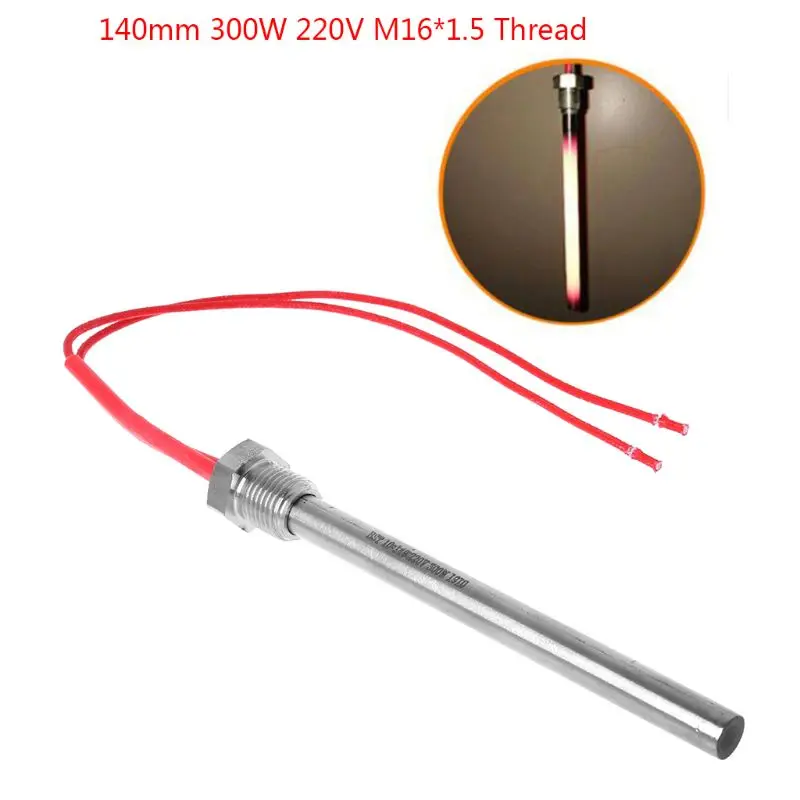 350W 220V zapłon zapłonowy gorący pręt piec na Pellet drzewny 10*140/150/170mm M16 * 1.5 gwint do kominka Grill zy129 wysokie bezpieczeństwo