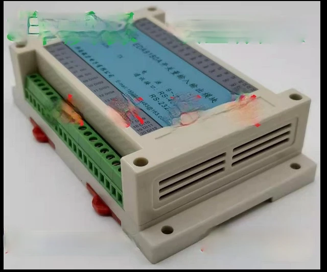8 relè uscita + 12 modulo di ingresso interruttore RS485 EDA9180A MODBUS-RTU