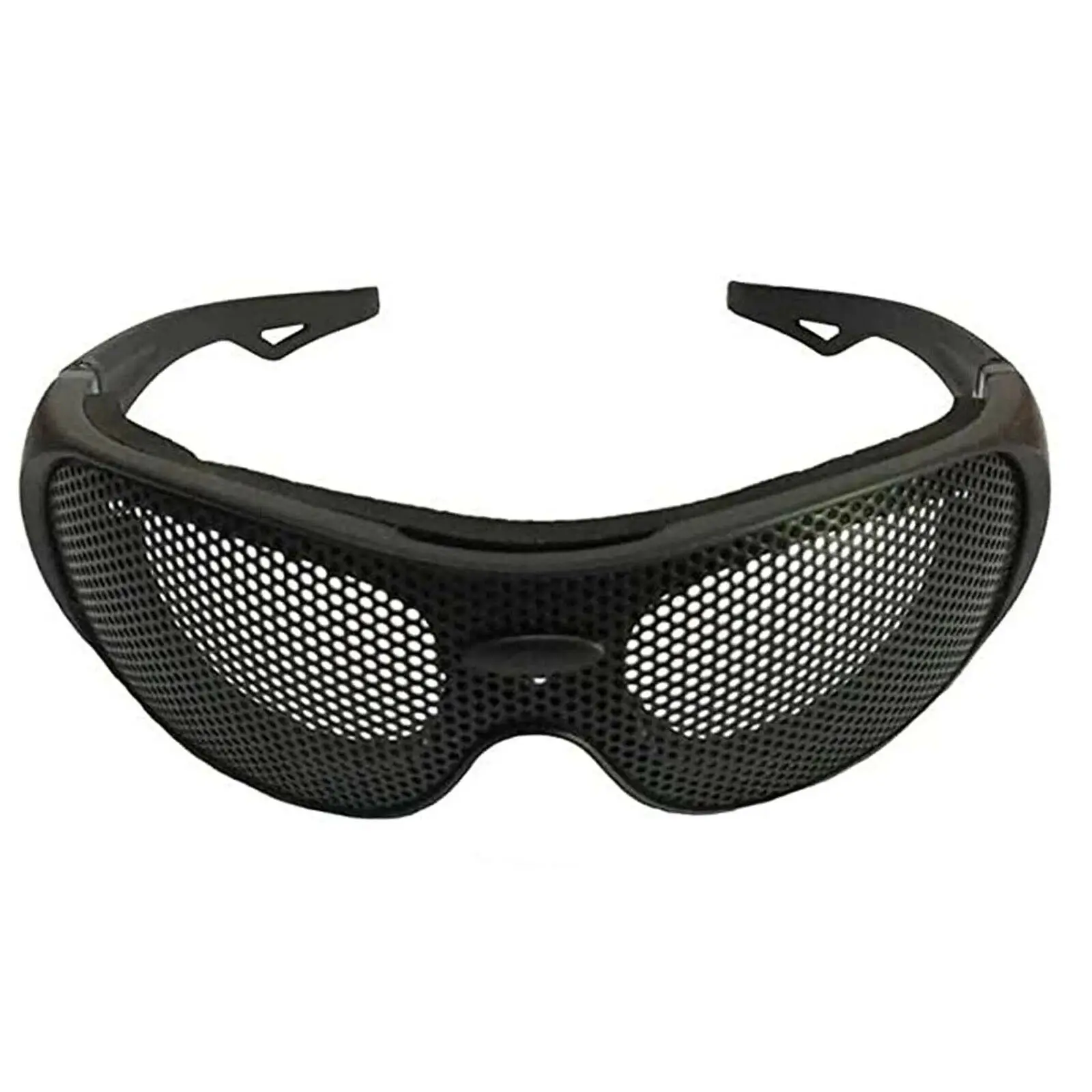 Gafas de seguridad de malla de acero antiniebla, gafas protectoras resistentes a impactos, gafas mate con caja