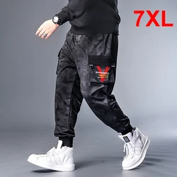 Big Size 7XL Hip Hop Streetwear Cargo Pant Men Oversize Pants Sweatpants Male Jogger Casual Fashion Trousers Plus Szie HX526
