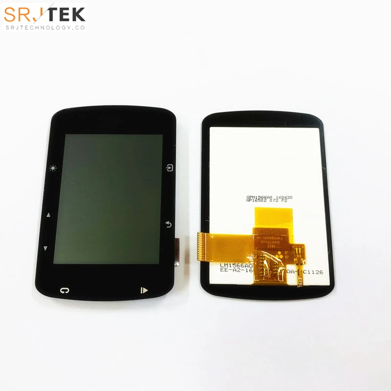 Display For GARMIN EDGE 520 520J PLUS LCD Display Touch screen Digitizer Assembly Replacement Bike Stopwatch Glass Sensor Panel