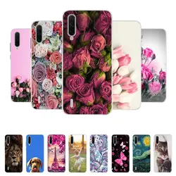 For Xiaomi mi A3 case Animal silicone soft tpu cute Back phone cover cases for Xiaomi MI A3 MiA3 A 3 Coque on for xiaomi a3 Case