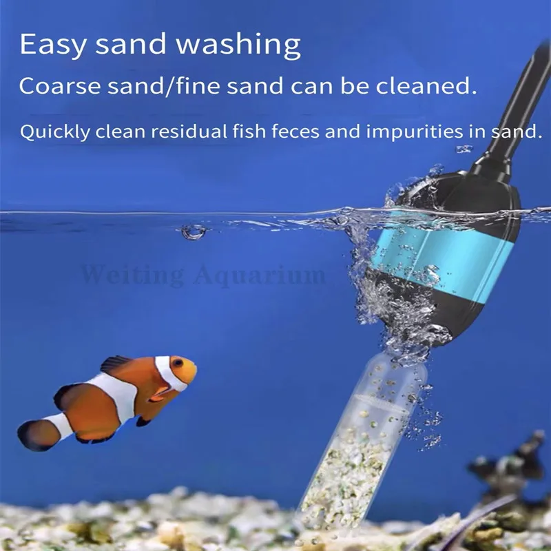 

Fish tank water change artifact, toilet suction device, electric water pump, fecal suction, sand washing device, cleaning cleane