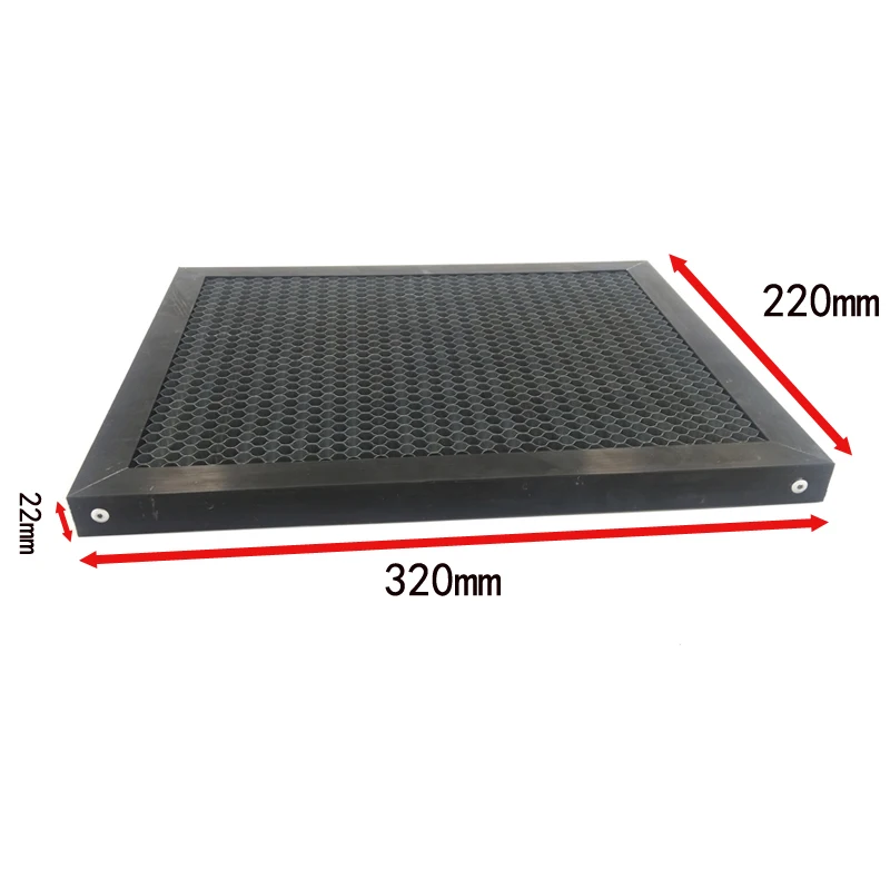 Meja Kerja Sarang Lebah DIY 200X300Mm 220X320Mm Ukuran Dapat Disesuaikan Platform Bagian Laser untuk CO2 Laser Pengukir & Mesin Pemotong