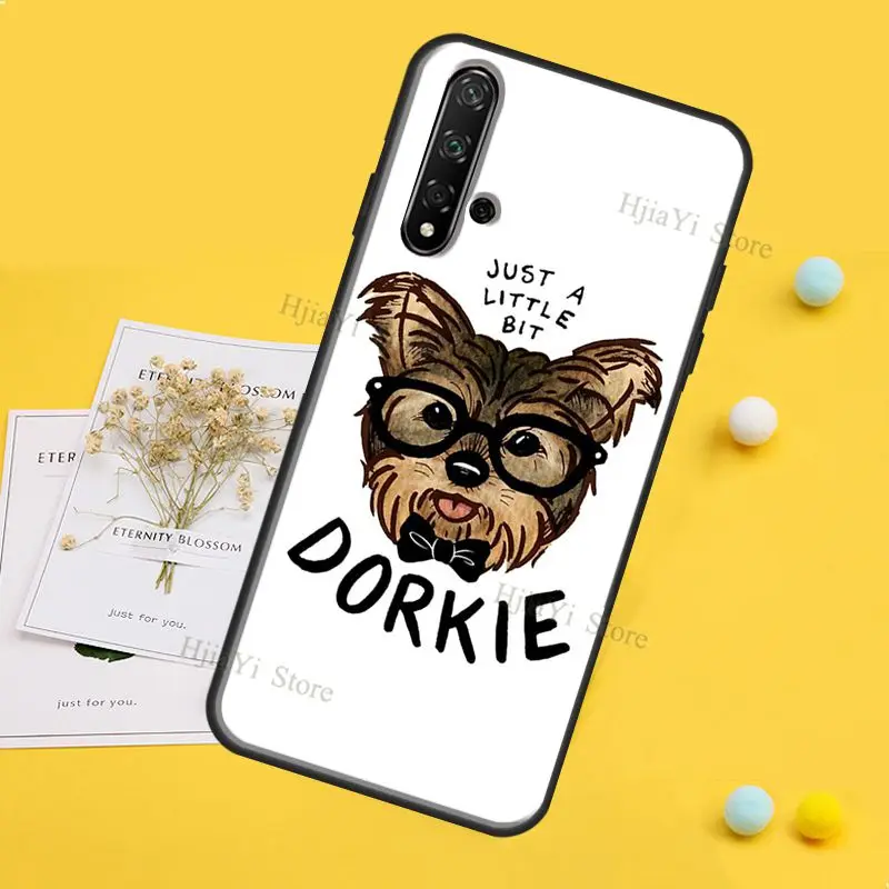 Yorkshire Terrier Dog Case For Huawei Y7 Y6 Y9 2019 Nova 5T Coque For Honor 50 Pro 9X 8X 10i 9 20 10 Lite Shell