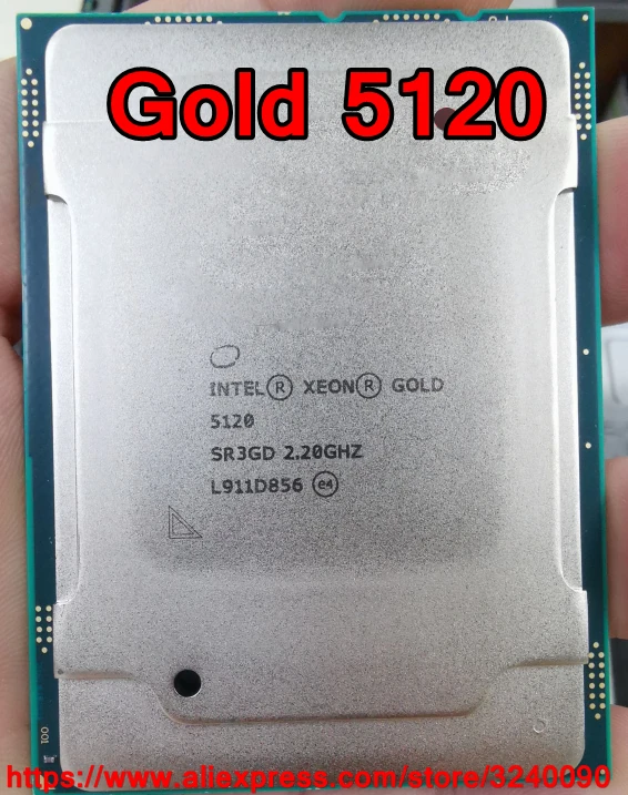 Intel Xeon Gold 5120 SR3GD Gold5120 Processor 19.25M Cache 2.20GHz 14-cores 105W LGA3647 Scalable CPU free shipping