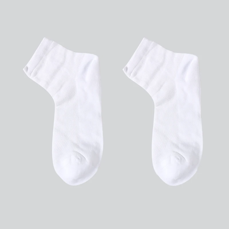 DONG AI – chaussettes courtes pour hommes, 1 paire, chaussettes confortables et Cool, coton peigné, Business, respirantes