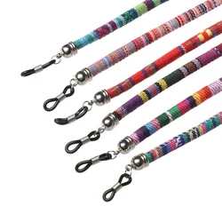 Colorful Acrylic Beads Glasses Chain Reading Glasses Cord Holder Anti-lost Rope Vintage Neck Strap Rope for Eyewear Accessories