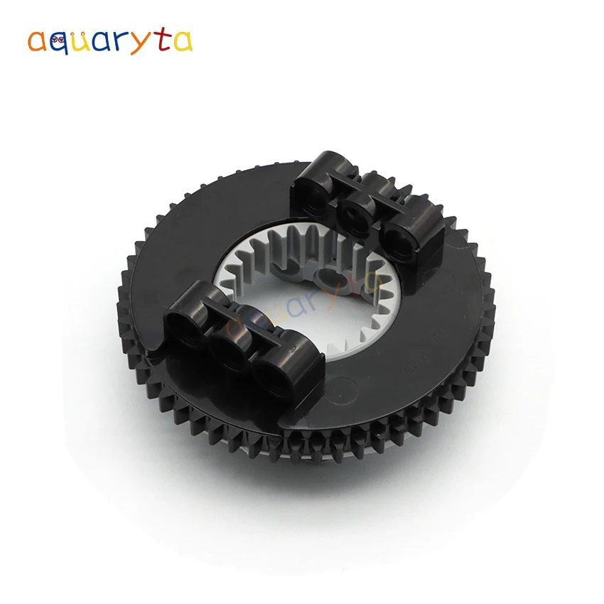 Aquaryta 5 stücke Technologie Plattenspieler Große Typ 2 mit Außerhalb Getriebe Abschnitt Kompatibel mit 50163 48452 DIY Bausteine Teile