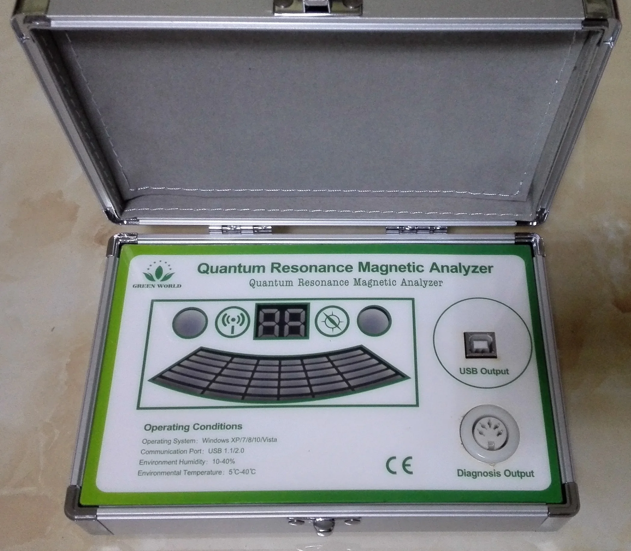 

62 Reports Quantum Magnetic Resonance Body Analyzer Greenworld Health Analysis 6.3.36 Verison Bio Resonant Device Scanner NLS