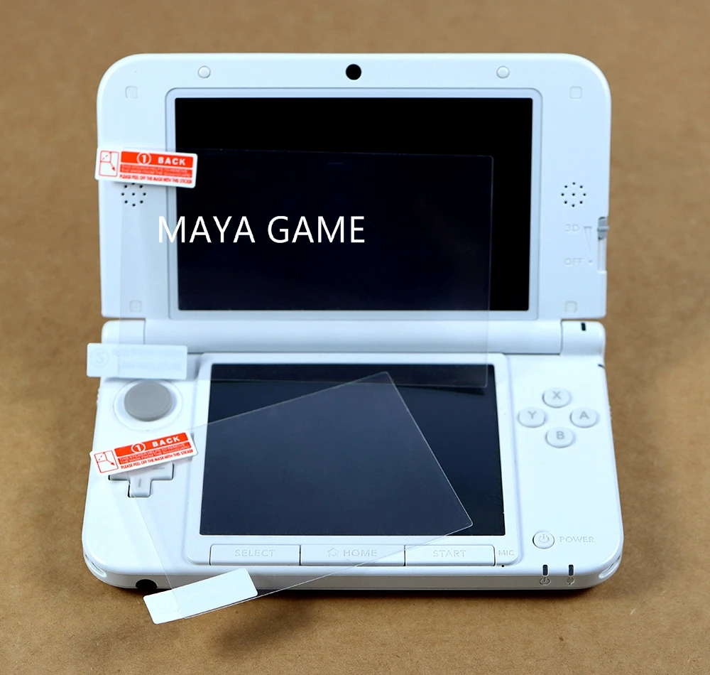 1 комплект новой рекламной HD прозрачной верхней нижней защитной пленки для сенсорного экрана 3DSXL 3DSLL Защитная пленка для ЖК-экрана для 3DS XL LL