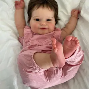 NPK-Maddie Reborn دمية فتاة لطيفة بشعر متجذر ، دمية مادي ، حجم الإصدار 2 ، احتضان الجسم الناعم ، جودة عالية أفضل 10 دمية ملعونة مبيعا - رقم 5