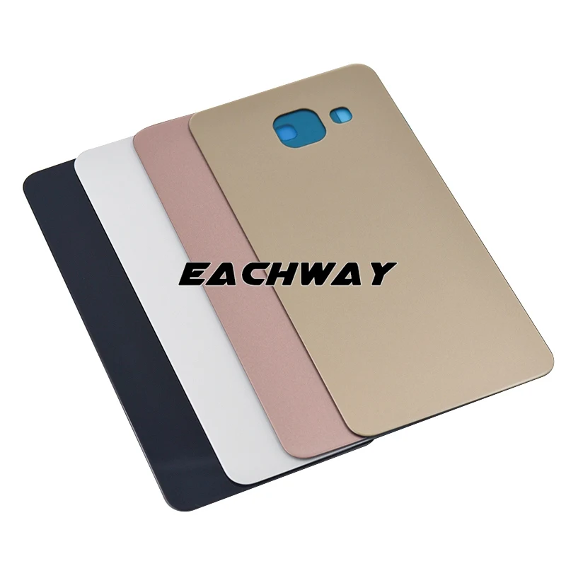 Back Battery Cover For Samsung Galaxy A3 A5 A7 A9 2016 A310 A310F A510 A510F A710 A710F A910 A910F Back Rear Glass Housing Case