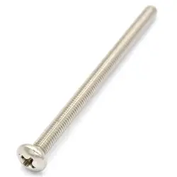 Metric M4*60mm Stainless steel Cross Recessed Pan Head Screws Fasteners