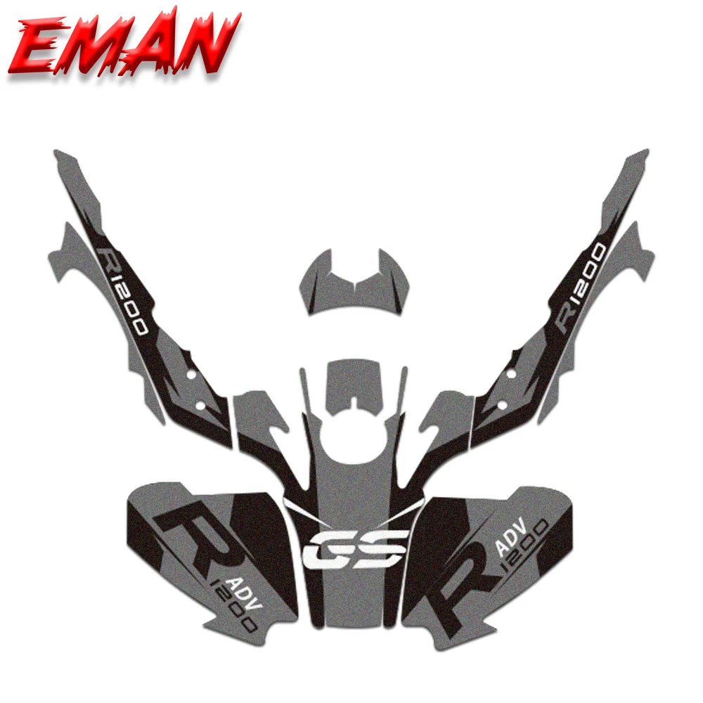 for BMW R1200GS ADV R 1200 GS ADV 2014-2017 Motorcycle fuel tank body reflective waterproof protection decal decoration sticker