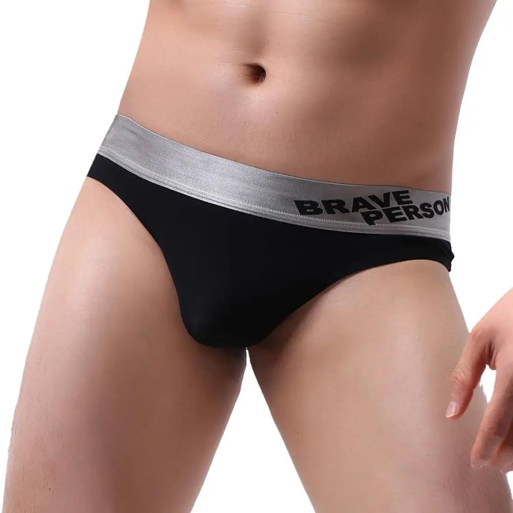 BRAVE PERSON Men\'s Briefs Fashion Sexy Underwear Men Briefs Thongs Gay Underwear Underpants Sissy Panties for Men