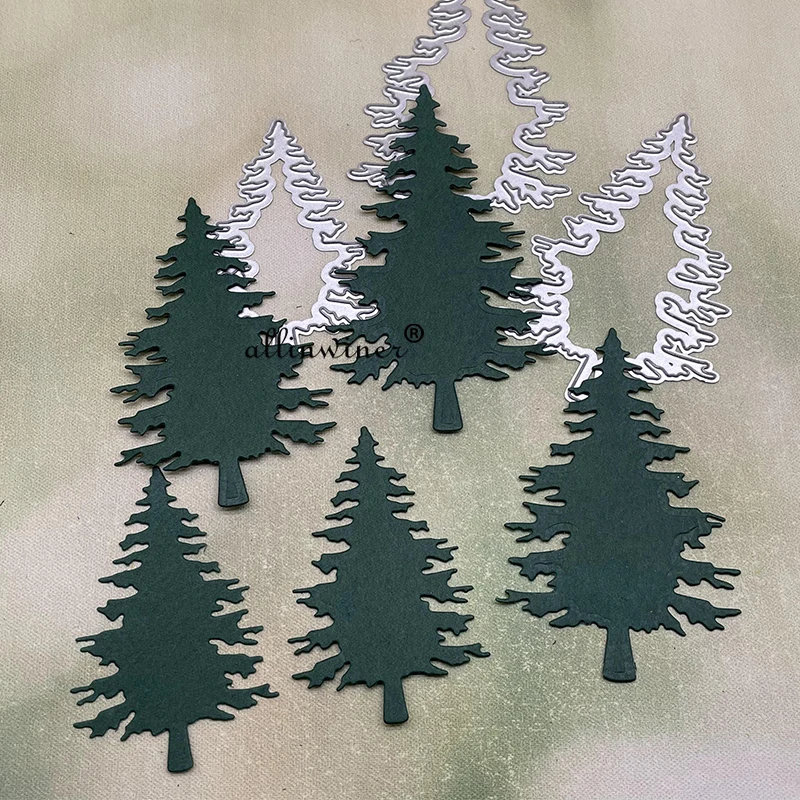 Christmas tree decoration Metal Cutting Dies Stencils For DIY Scrapbooking Decorative Embossing Handcraft Die Cutting Template