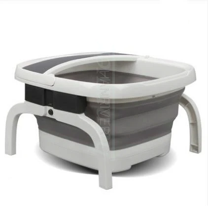 Folding foot bath foot bath device of electric heating automatic massage home pedicure bubble foot barrel temperature deep