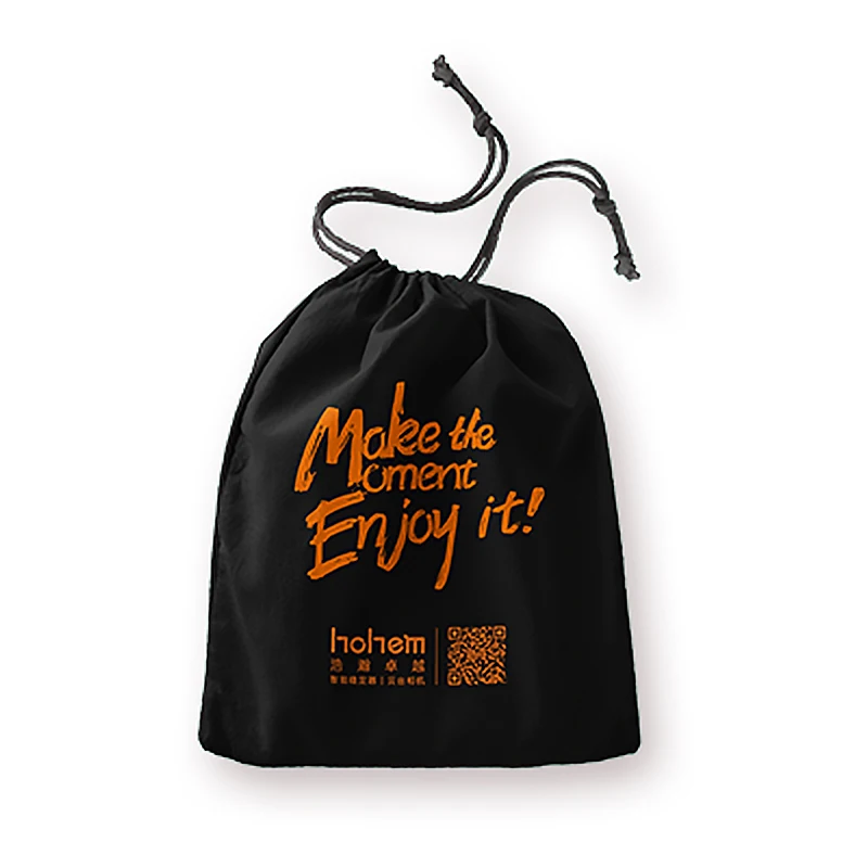 

Hohem Drawstring Bag Souvenir Core Hobby Make the Moment Enjoy it