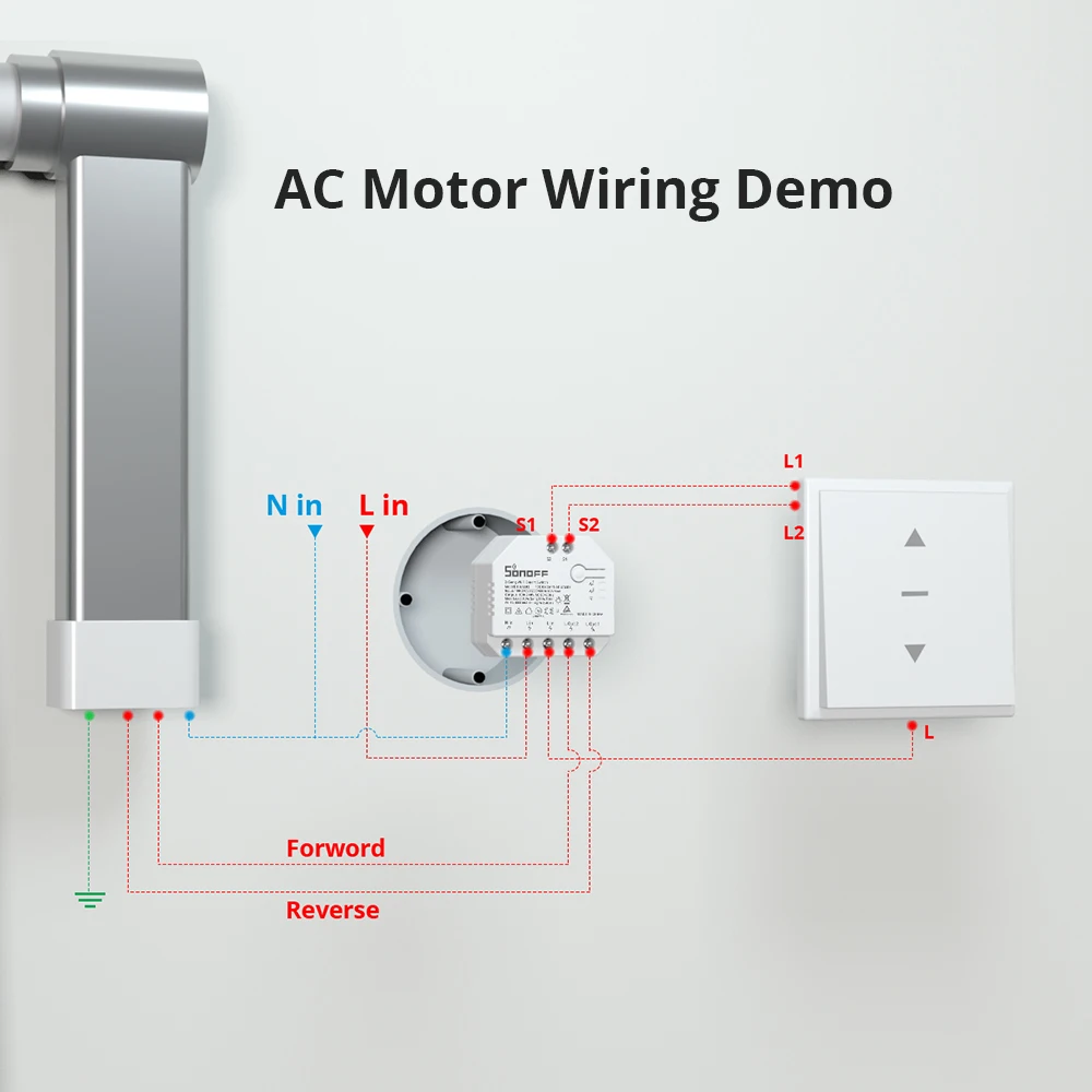 SONOFF DUALR3 modul Relay ganda DIY, sakelar pintar pengukur daya MINI 1-20 buah kontrol rumah pintar dua arah melalui eWeLink Alexa Google
