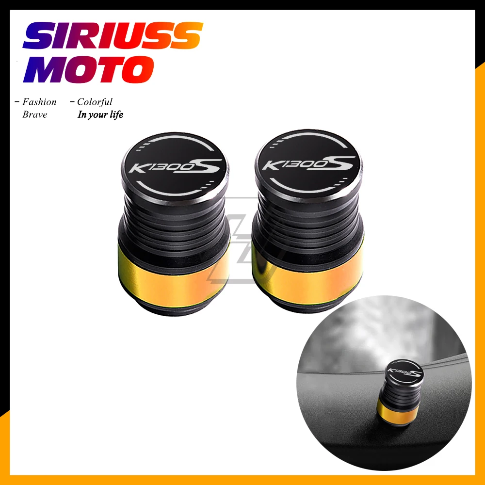 

Motorcycle Wheel Tire Valve Caps Case for BMW K1300S K1300 Rim