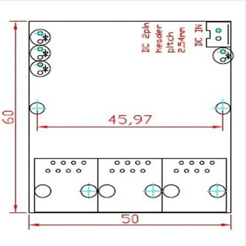 OEM Veloce interruttore mini 3 porte switch ethernet 10 / 100mbps rj45 switch di rete hub modulo pcb board per modulo di integrazione di sistema