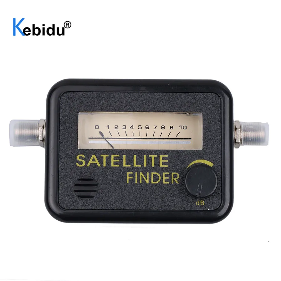 kebidu Digital Satellite Signal Pointer TV Receiver Tool Finder Meter Satellite for SatLink Sat Dish FTA LNB DIRECTV SATV