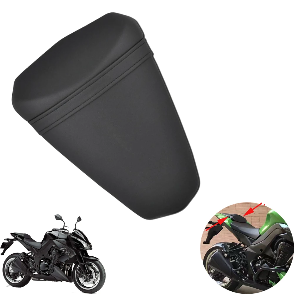 

Motorcycle black rear passenger rear seat cushion for Kawasaki Z1000 Z-1000 2010-2014 2011 2012 2013