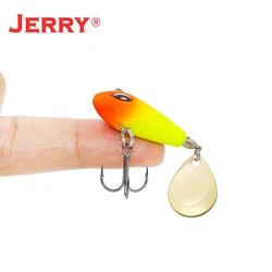 Jerry Puffer Metal VIB Señuelo Vibratorio Giratorio con Hoja