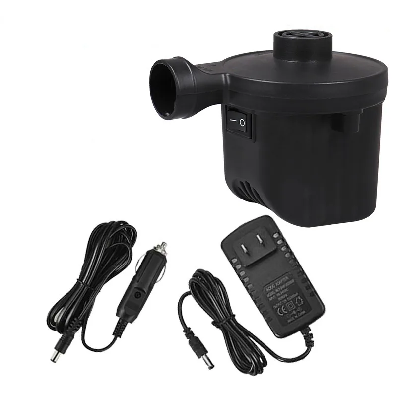 12V Quick Air Filling Compressor Air Pump DC Portable Electric Inflatable Pump for Car Air Mattress Camping Boat Kayak Cushion