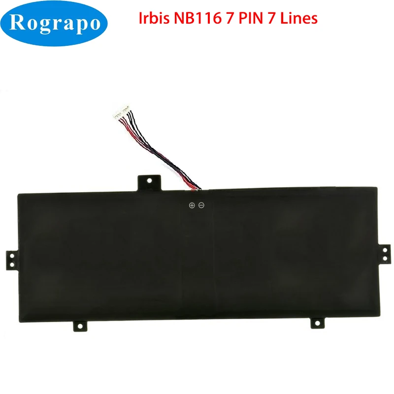 New 3.8V 10000mAh UTL-3978110-2P NV-3378107-2P PL3378107P*2P Laptop Battery For Irbis NB116 EMATIC EWT117 7 Wire Plug