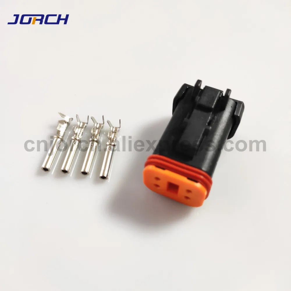 5set 4 pin Deutsch DT waterproof wire connector DT06-4S for car motor truck with pins 22-16AWG