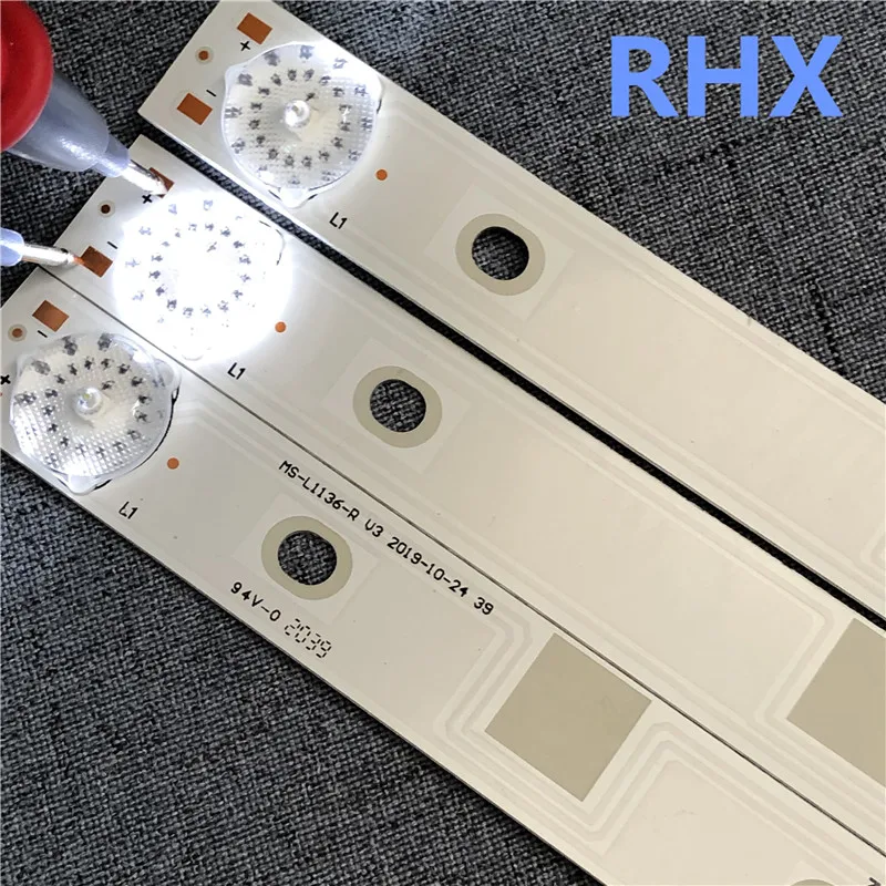 FOR Lehua LED39C310A  MS-L1136-R  MS-L1136-L  JS-D-JP3910-071EC 061EC   2 7LED+1  6LED  3V    100%NEW  LED backlight strip