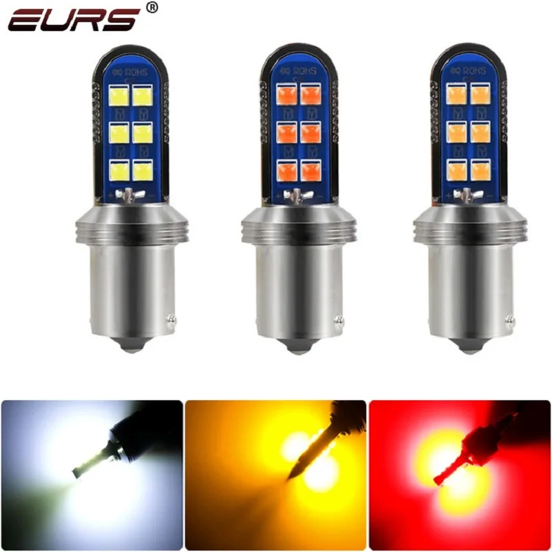 1pcs 1156 BA15S P21W 1157 P21/5W BAY15D BAU15S PY21W LED Car Tail Bulb Brake Lights Reverse Lamp Daytime Running Signal Light