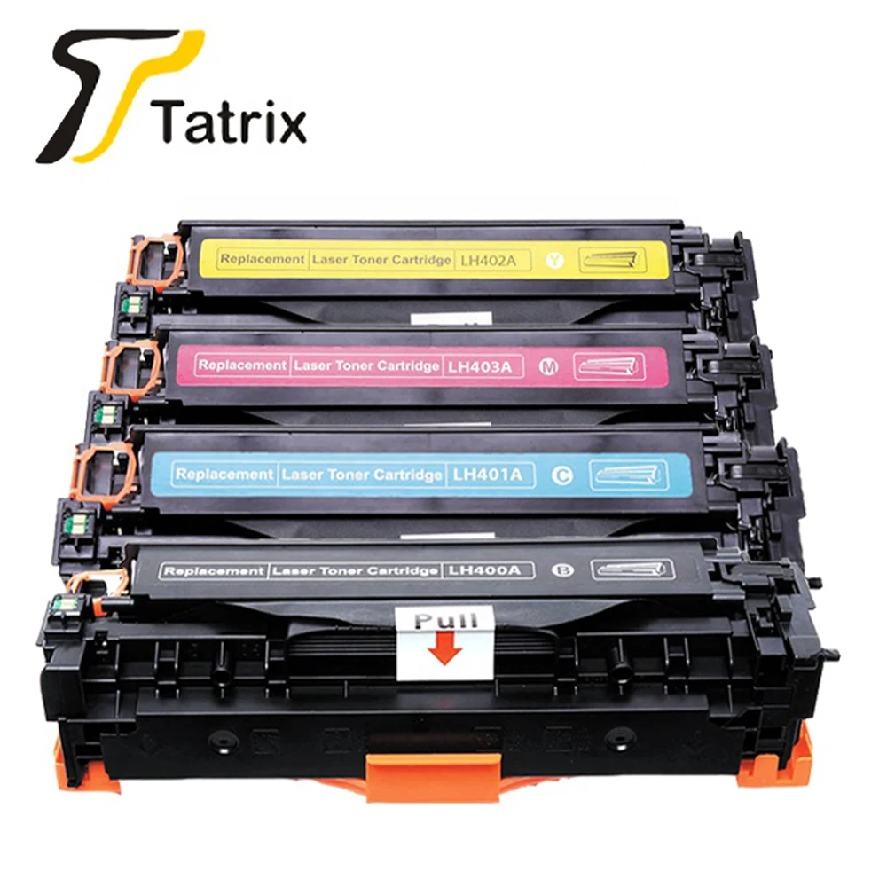 Tatrix CE400X Premium Compatible Laser Black Toner Cartridge CE400X toner cartridge for HP Printer M551n M551dn M551xh