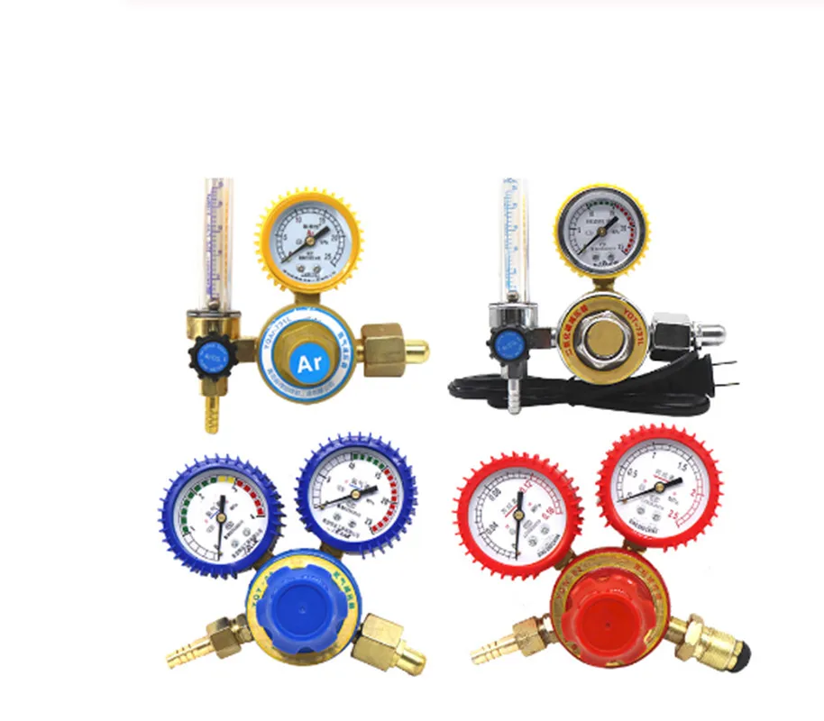 

Oxygen/Propane/Acetylene/Argon Pressure Reducer Regulator Flow Meter Gas Regulator Flowmeter Argon Regulator Valve Free shippin