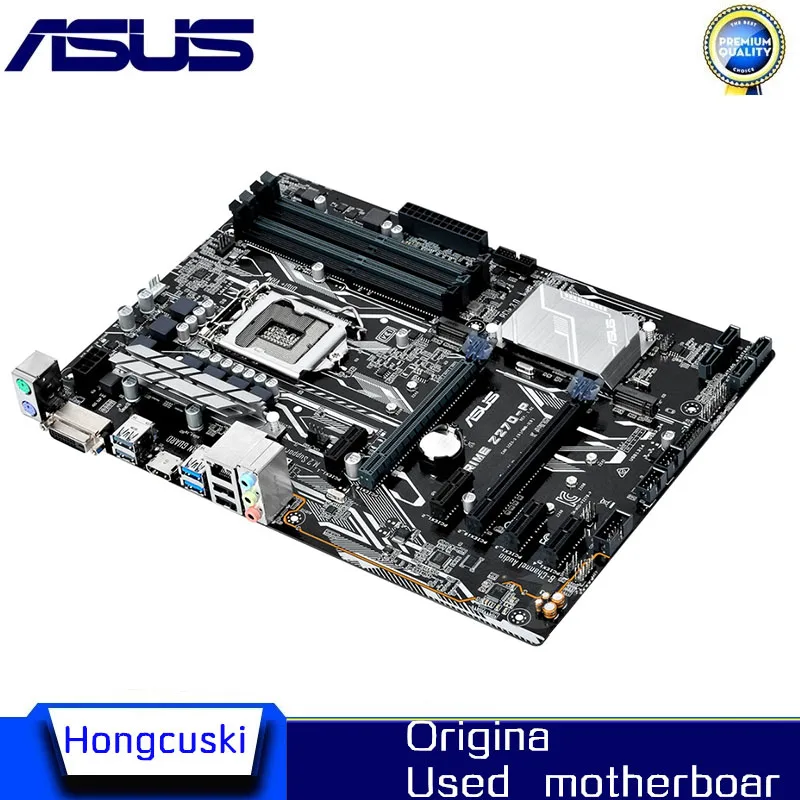 Used For ASUS PRIME Z270-P Original M.2 NVME 7th motherboard Socket LGA1151 DDR4 Z270 Desktop Motherboard