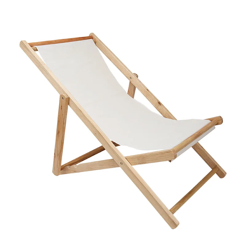 K-STAR-silla plegable de madera maciza para exteriores, sillón de playa, Camping, cubierta de madera, envío directo